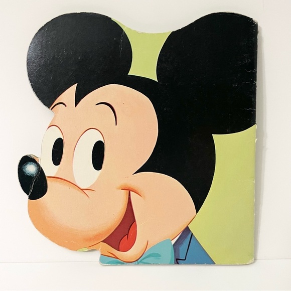 Vintage 1965 Walt Disney Mickey Mouse Golden Shape Book Paperback - Picture 3 of 15